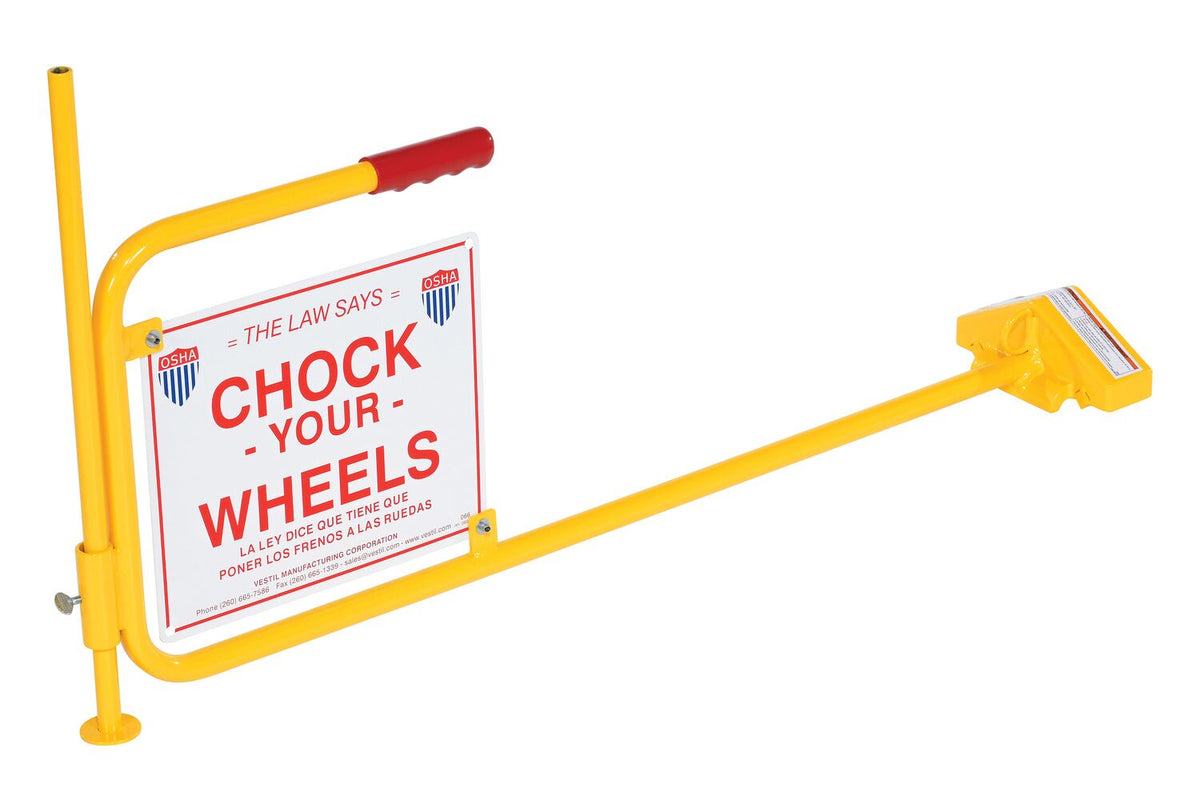 Vestil Manufacturing Corp Universal Steel Rail Chocks– – Now available at MTN Shop US. - imagen 2