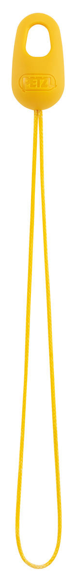 Yellow Petzl retrieval ball for Eject friction saver