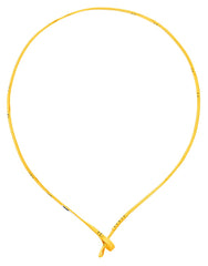 Yellow Petzl replacement strap for Naja 
