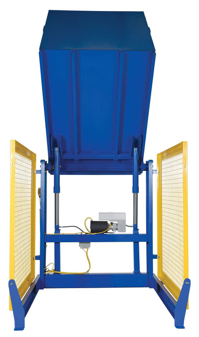 Vestil Manufacturing Corp Electric/Hydraulic Box Dumpers– – Now available at MTN Shop US.