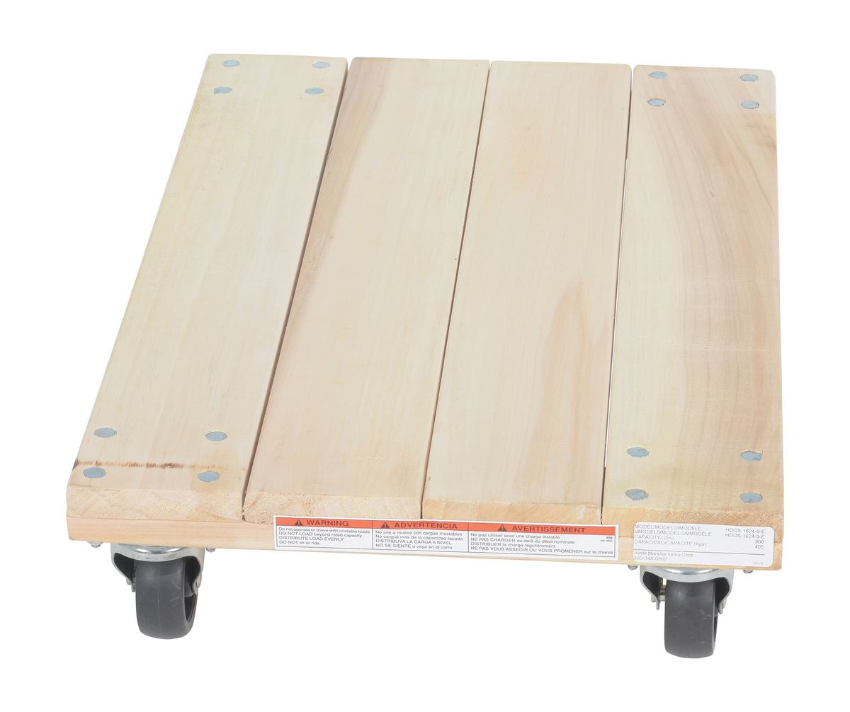 Plataformas rodantes de madera dura de Vestil Manufacturing Corp– – Ahora disponibles en MTN Shop US. - imagen 4