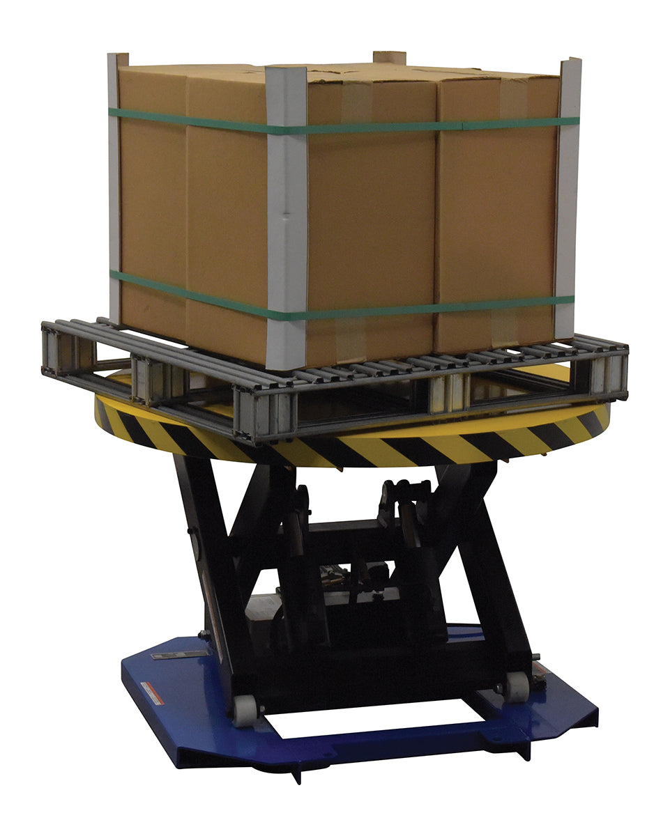 Mesa elevadora eléctrica con rotación manual de Vestil Manufacturing Corp– – Ahora disponible en MTN Shop US. - imagen 8