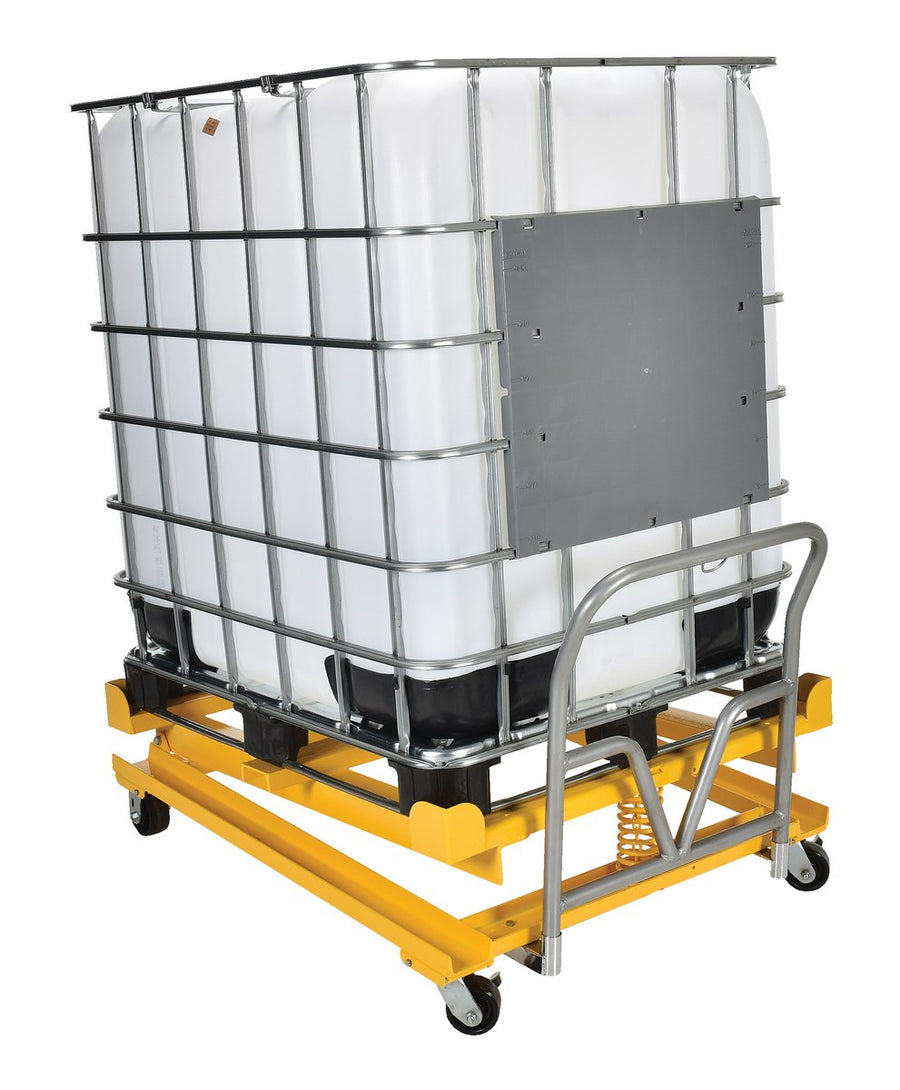 Vestil Manufacturing Corp IBC Tilt Stands w/ Fork Pockets & IBC Tilting Cart