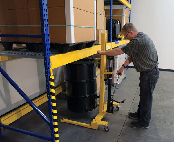 Vestil Manufacturing Corp Manual Low Profile Hydraulic Drum Truck– – Now available at MTN Shop US.