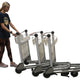 Carro multiusos encajable con freno Vestil Manufacturing Corp