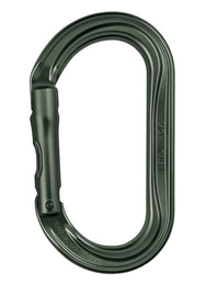 Mosquetón Petzl OK ovalado de aluminio con sistema TRIACT-LOCK, BALL-LOCK o SCREW-LOCK, diseñado para una carga óptima de dispositivos de sección ancha.