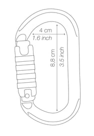 Mosquetón Petzl Ok - imagen 8