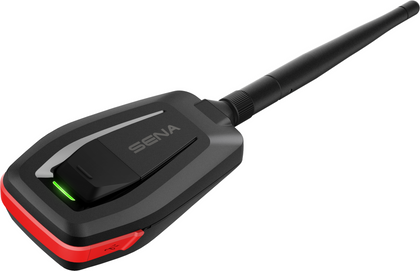 Adaptador Sena MeshPort Red Bluetooth a intercomunicador Mesh para teléfonos inteligentes - vista frontal