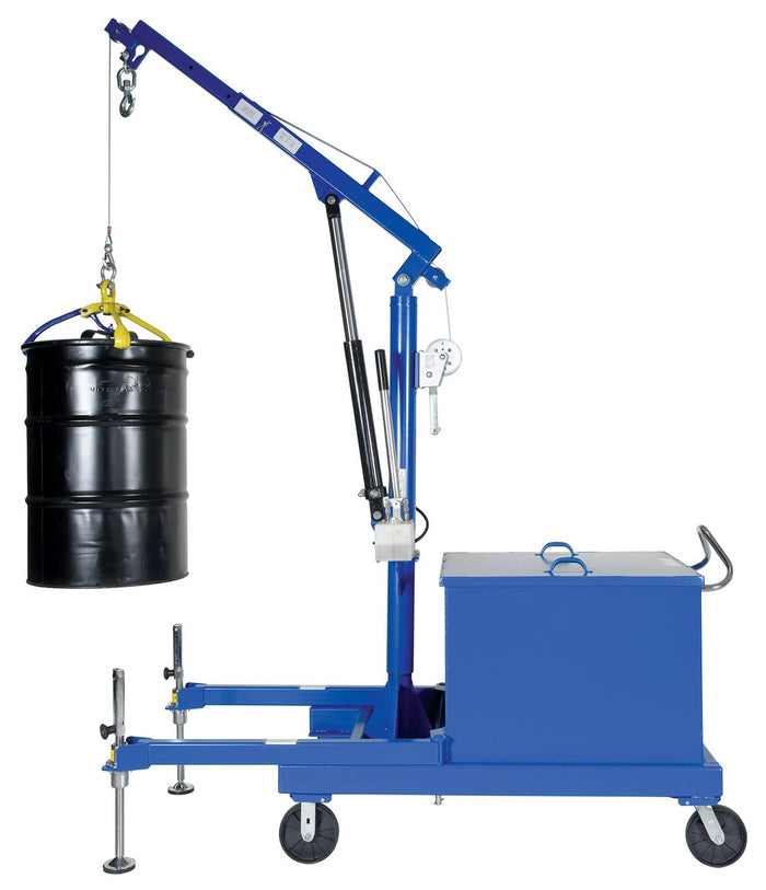 Polipastos voladizos portátiles Vestil Manufacturing Corp