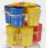 Vestil Manufacturing Corp Pail Carousel Racks– – Now available at MTN Shop US. - imagen 3