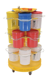 Vestil Manufacturing Corp Pail Carousel Racks– – Now available at MTN Shop US.