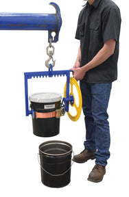 Vestil Manufacturing Corp Hoist Mounted Pail Carrier / Rotator– – Now available at MTN Shop US. - imagen 4