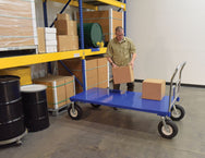 Vestil Manufacturing Corp Pneumatic Tire Steel Platform Trucks– – Now available at MTN Shop US.