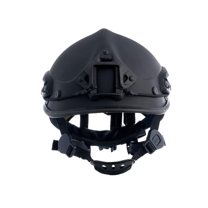 Casco de rescate PMI R6L Patroller en negro con rieles Picatinny