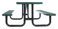 Mesas de picnic Vestil Manufacturing Corp - Malla de acero– – Ahora disponibles en MTN Shop US.