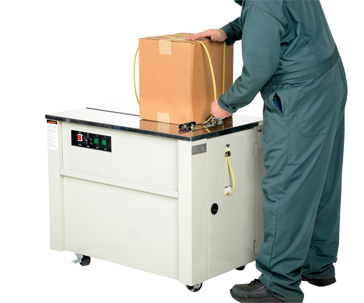 Máquina flejadora semiautomática Vestil Manufacturing Corp– – Ahora disponible en MTN Shop US.