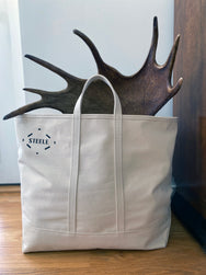 Bolso tote de lona natural Steele Canvas Basket Corp - Grande 5 "– – Ahora disponible en MTN Shop EE. UU.