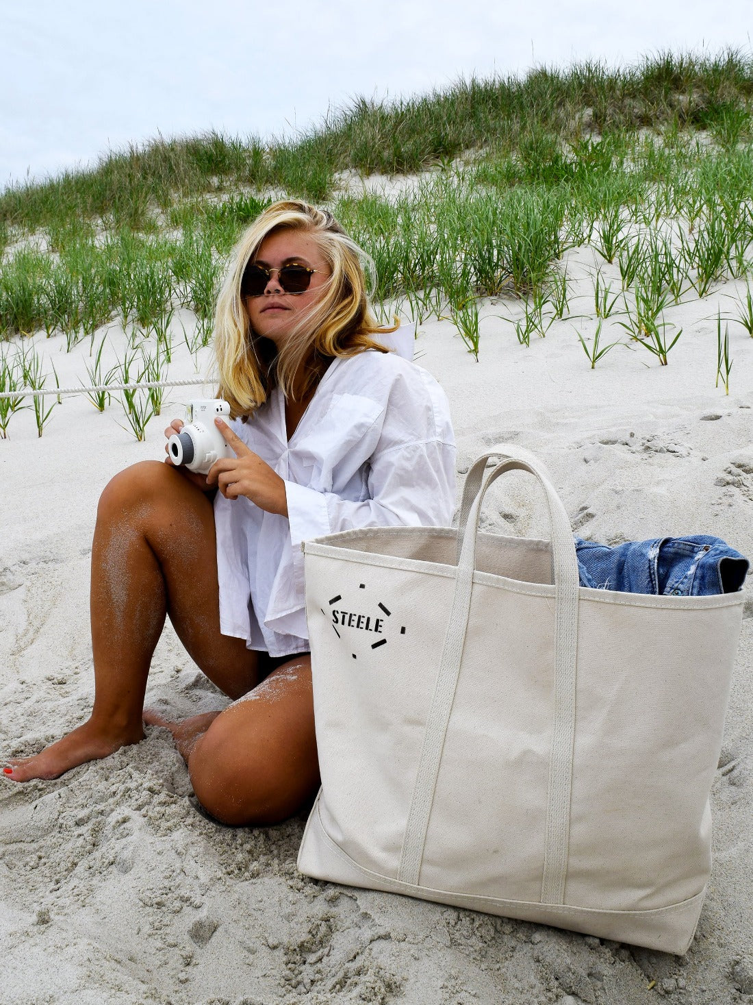 Bolso tote de lona natural Steele Canvas Basket Corp - Mediano– - Ahora disponible en MTN Shop EE. UU.