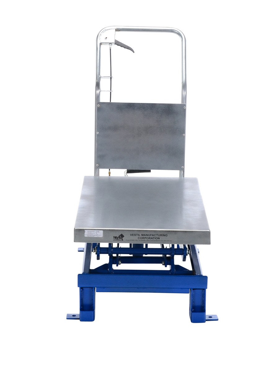 Bomba de pie y mesas elevadoras de tijera motorizadas de Vestil Manufacturing Corp– – Ahora disponibles en MTN Shop US. - imagen 5