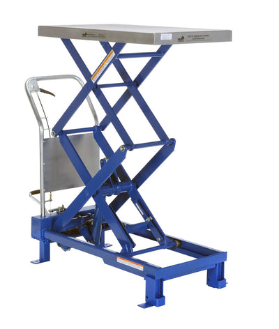 Vestil Manufacturing Corp Foot Pump & Powered Scissor Lift Tables– – Now available at MTN Shop US.