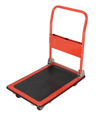 Camión con plataforma con manija plegable de acero Vestil Manufacturing Corp– – Ahora disponible en MTN Shop US. - imagen 3