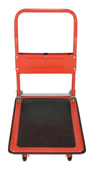 Camión con plataforma con manija plegable de acero Vestil Manufacturing Corp– – Ahora disponible en MTN Shop US. - imagen 2