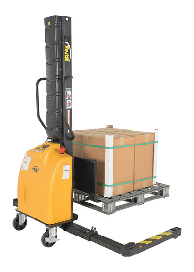 Vestil Manufacturing Corp Narrow Mast Stackers with Powered Lift– – Now available at MTN Shop US.