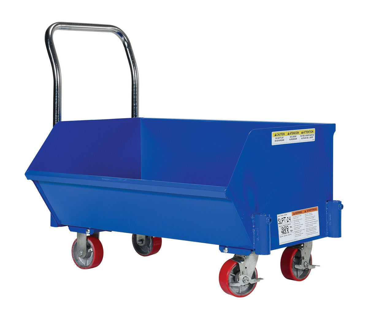 Tolvas de perfil bajo de Vestil Manufacturing Corp– – Ahora disponibles en MTN Shop US.