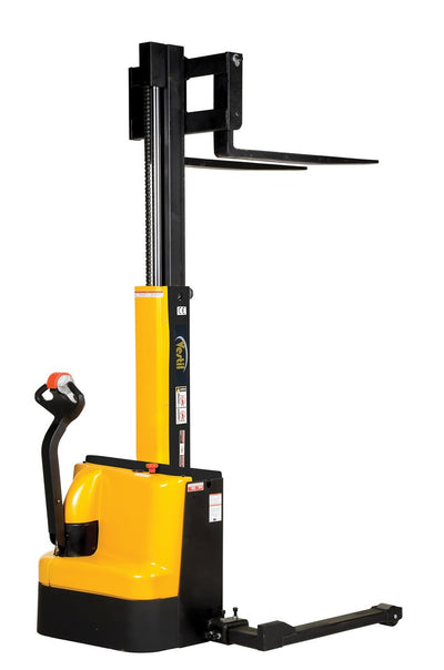 Vestil Manufacturing Corp Narrow Mast Stackers with Powered Drive and Powered Lift– – Now available at MTN Shop US.