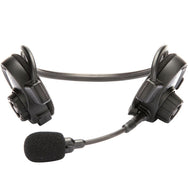 Sena SPH10 rear view showing left and right ear module controls and labels - imagen 4