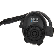 Woman wearing Sena SPH10 headset outdoors near water in marine environment - imagen 9