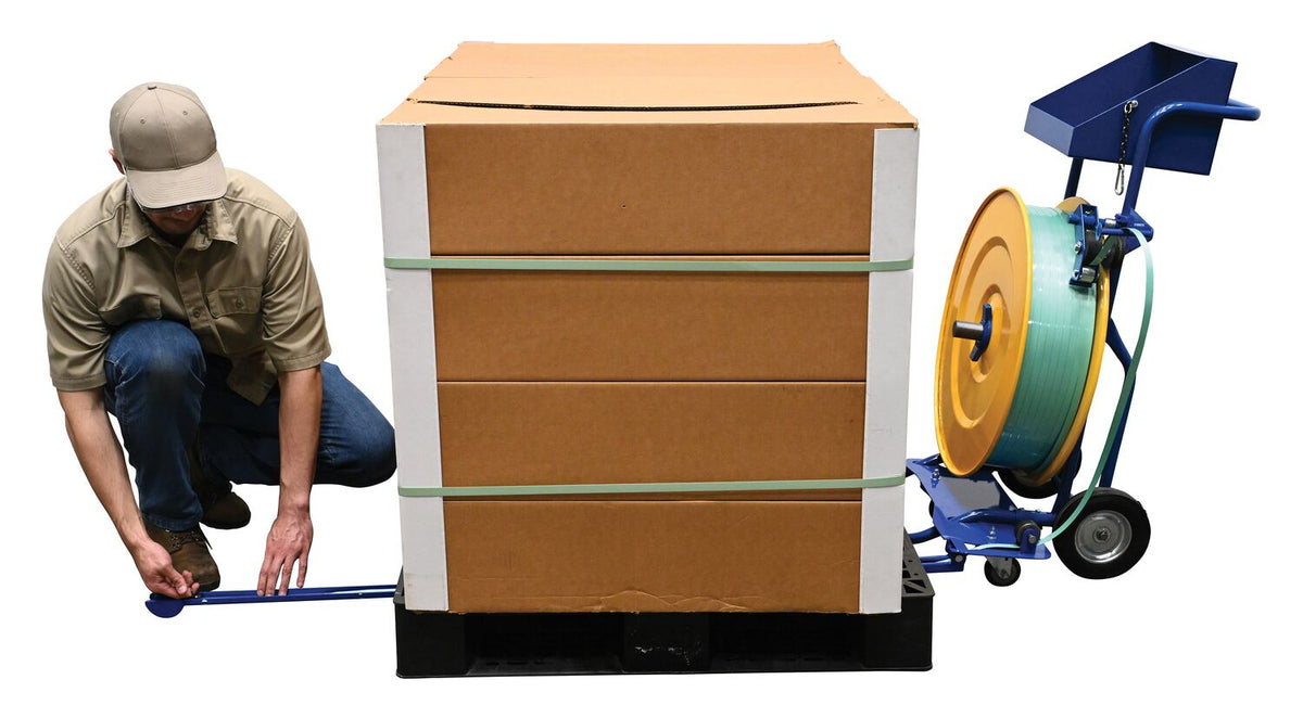 Vestil Manufacturing Corp Manual Pallet Probe Strapping Cart– – Now available at MTN Shop US.
