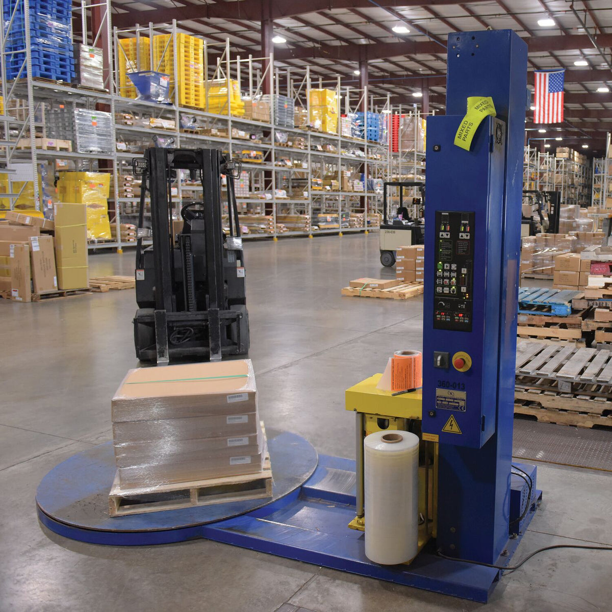 Vestil Manufacturing Corp Medium Duty High Performance Auto-Wrap Stretch Wrap Machine– – Now available at MTN Shop US.