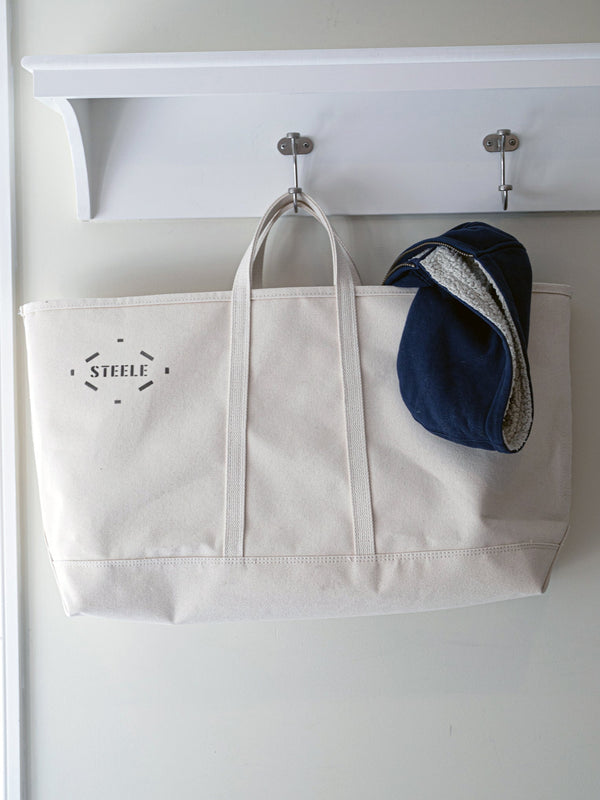 Steele Canvas Basket Corp Natural Canvas Tote Bag - Wide 5"– – Now available at MTN Shop US.
