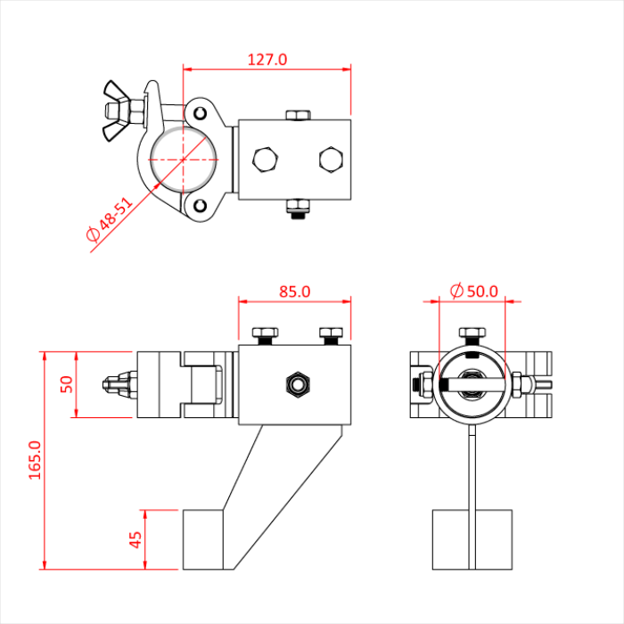 Doughty Scaff Boom Arms - imagen 3