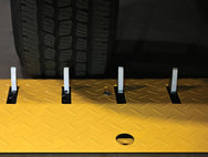 Tope de velocidad con picos (anti-respaldo) de Vestil Manufacturing Corp– – Ahora disponible en MTN Shop US.