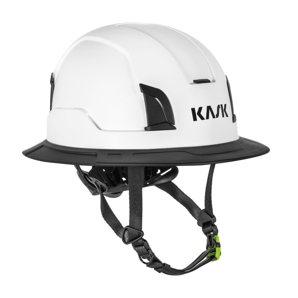 KASK Zenith X2 Full Brim safety helmet in white with black brim - imagen 14