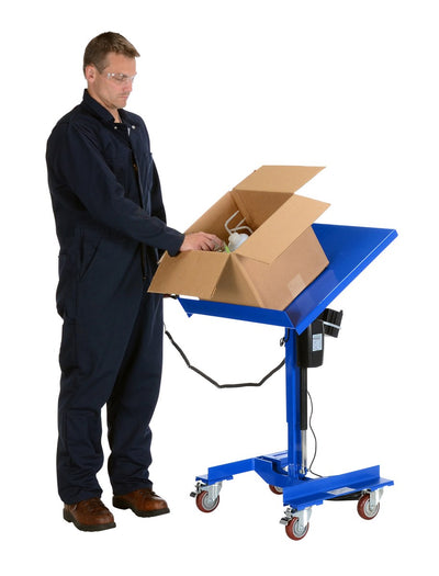 Vestil Manufacturing Corp Linear Actuated Mobile Tilting Work Table– – Now available at MTN Shop US.