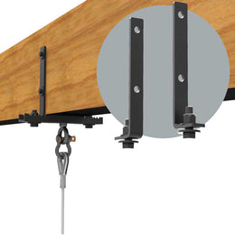 Adaptive Technologies Group Beam Clamp – BC-LAM-KIT Wood Beam Clamp Adapter