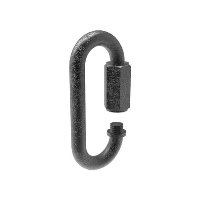 Adaptive Technologies Group black quick link with threaded locking sleeve