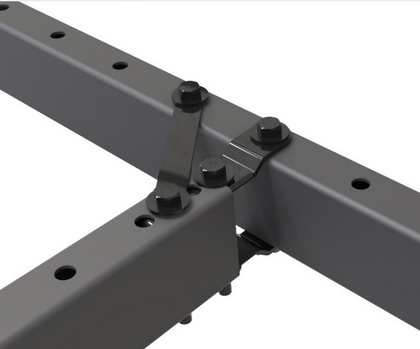 Adaptive Technologies Group SAS-GLT-B T connector joining two GridLink rigging beams