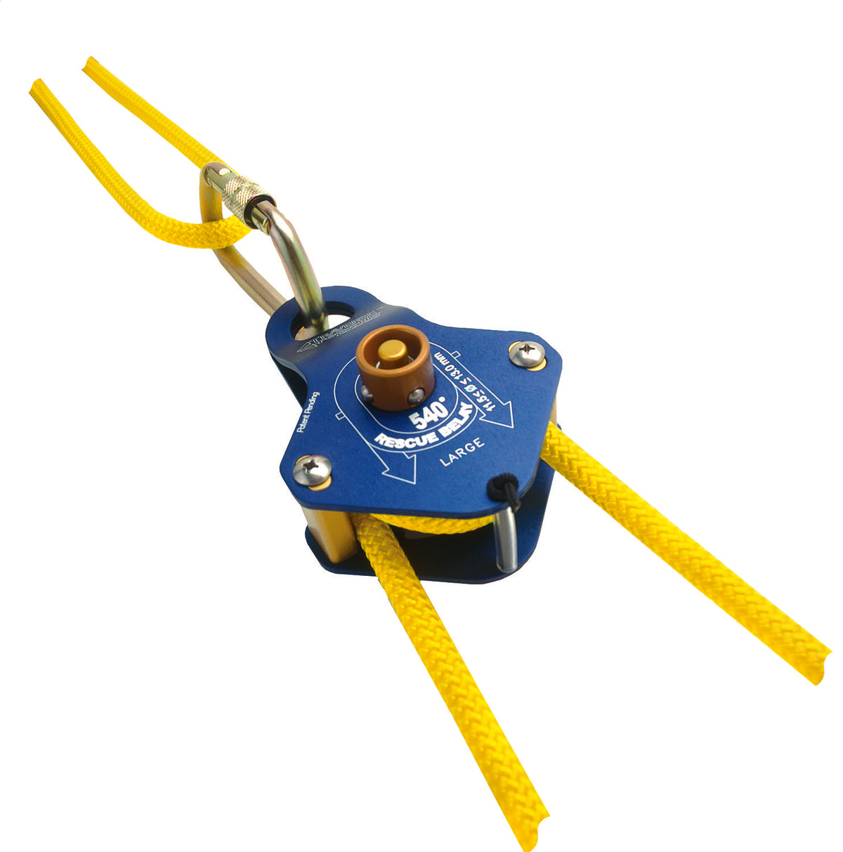 CMC Traverse 540° Rescue Belay Device, 540-degree rescue belay device for two-rope systems, alternate view - imagen 2