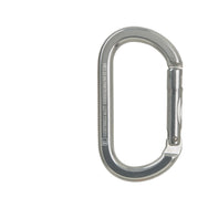 CMC Aluminum Oval Carabiner, aluminium oval locking carabiner for rigging, alternate view - imagen 2