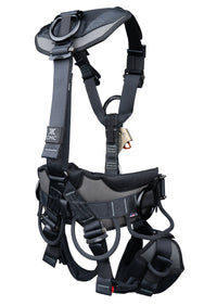 CMC ATOM Access Harness, rope access sit harness with padded waist belt, detail view - imagen 3
