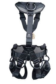 CMC ATOM Access Harness, rope access sit harness with padded waist belt, side view - imagen 4