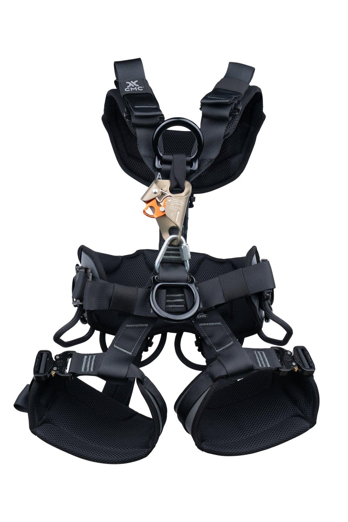 CMC ATOM Access Plus Harness, padded rope access harness with gear loops, alternate view - imagen 2