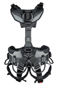 CMC ATOM Global Harness (now Byo Only, Non CE), full-body rope access harness with dorsal and sternal attachments, side view - imagen 4