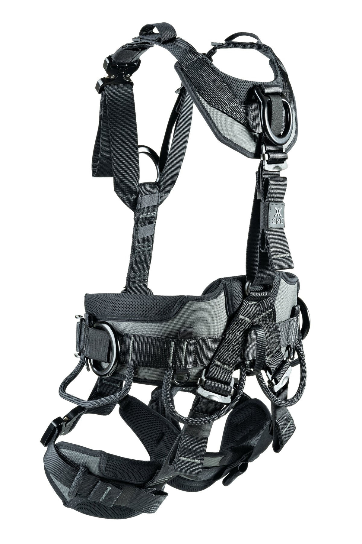CMC ATOM Global Quick Harness (now Byo Only, Non CE), full-body harness with quick-connect buckles, detail view - imagen 3