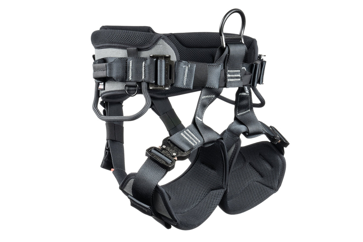 CMC ATOM Sit Harness, rope access sit harness with ventral attachment point, alternate view - imagen 2
