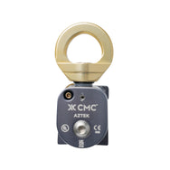 CMC AZTEK Double Pulleys, double sheave pulley for mechanical advantage, close-up detail - imagen 6
